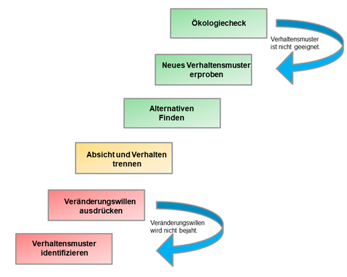 Die sechs Schritte des 6 Step Reframing