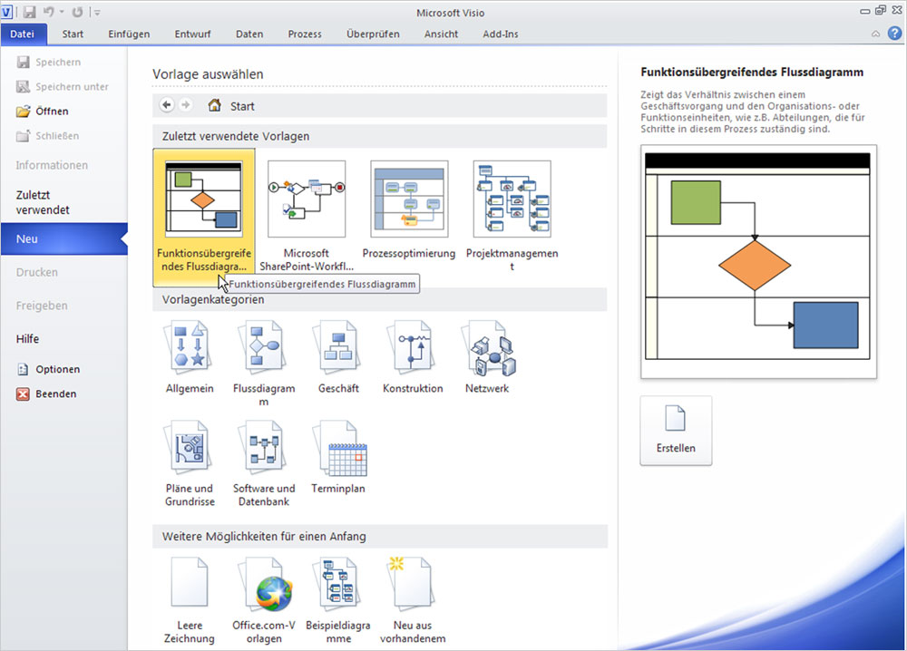 Software Besprechung Microsoft Visio 10 Neuerungen Und Einsatzbereiche