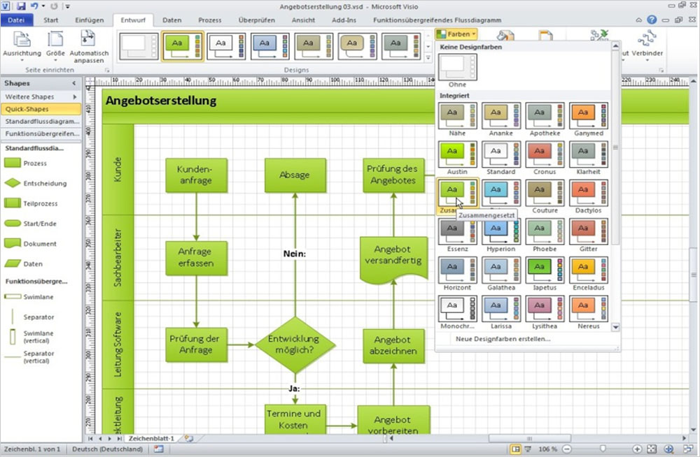 Software Besprechung Microsoft Visio 10 Neuerungen Und Einsatzbereiche