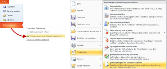 Die Passenden Optionen Je Nach Bedarf Wahlen Excel Diagramme In Powerpoint Einbinden