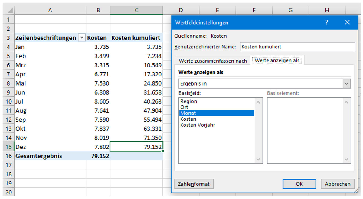 Excel Spezialtechniken Fur Pivot Tabellen