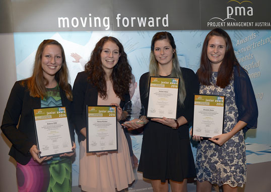 Die Siegerinnen des pma-Junior-Award 2016