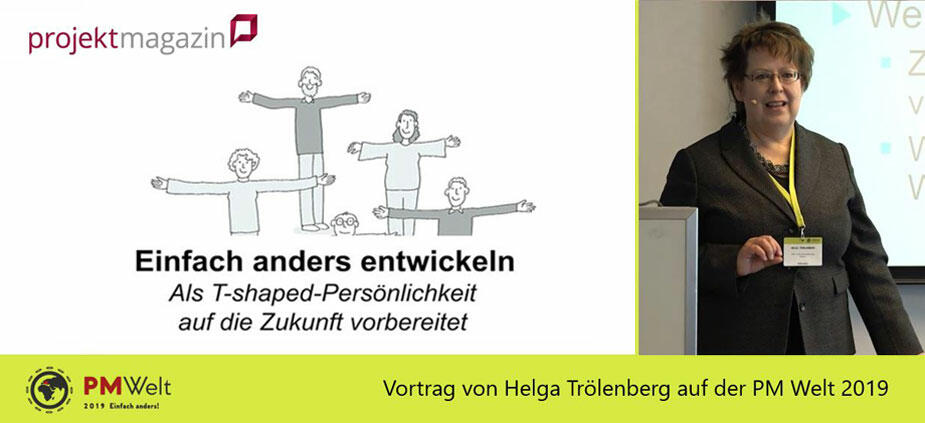Video zum Vortrag von Helga Trölenberg auf der PM Welt 2019