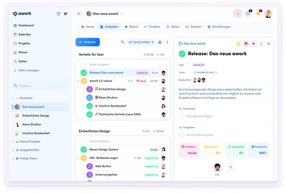 Organisiere dein Projekt-Business einfach und effizient