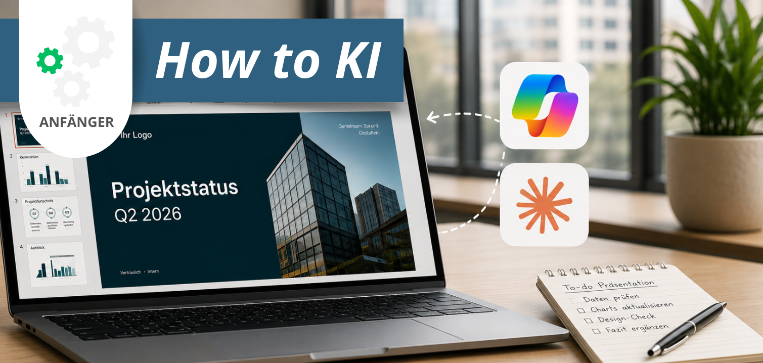 PowerPoint-Präsentationen im Corporate Design mit Copilot und Claude