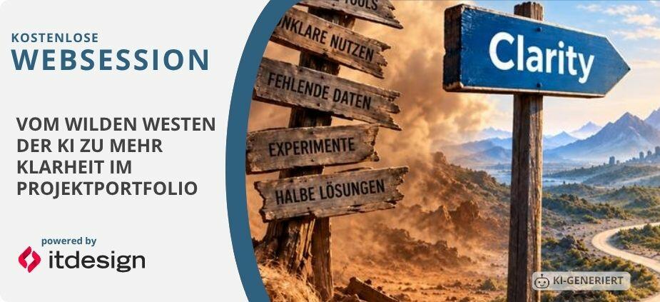 Vom Wilden Westen der KI zu mehr Klarheit im Projektportfolio