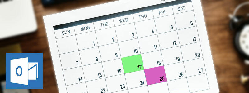 Feiertage im Outlook-Kalender farbig hervorheben
