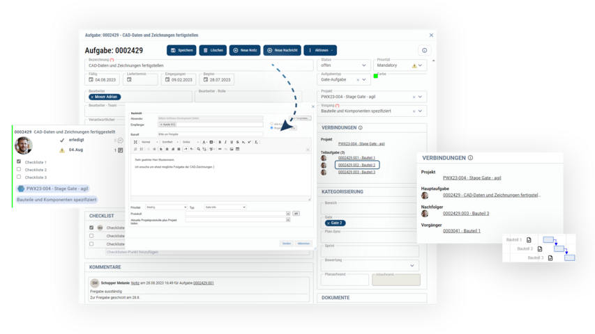 Aufgabenverwaltung mit Projectworx