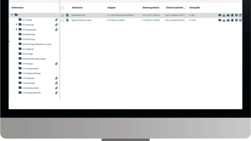 ibo netProject Dokumente