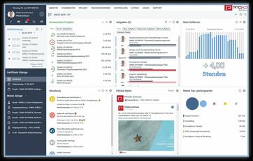 PROAD Screenshot Individuelles Dashboard