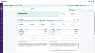 Reporting in Clarity: Statusbericht auf Projektebene