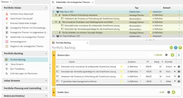 Portfolio- und Projektplanung in objectiF RPM von der Strategie zur Lösung