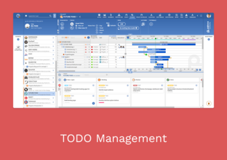 Ein Screenshot der PQFORCE TODO-Verwaltungsansicht