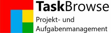 Logo des cloudbsierten Tools TaskBrowse zum Management von Aufgaben und Projekten inkl. benutzerfreundlicher Zeiterfasssung