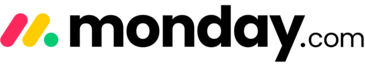 Logo der Projektmanagement-Plattform monday.com