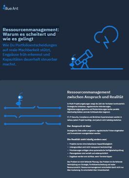 Ressourcenmanagement: Warum es scheitert und wie es gelingt