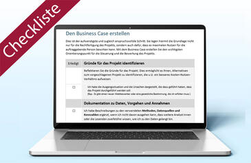 Tool Business Case | Checkliste Word & PDF
