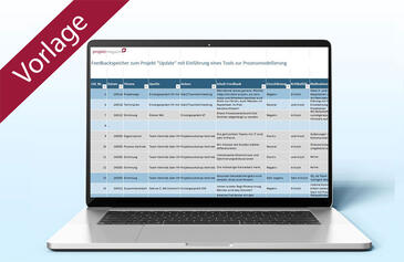 Feedbackspeicher | Vorlage Excel