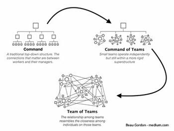 Cross-funktionale Team of Teams bewältigen Komplexität