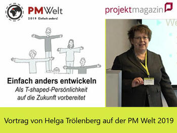 Vortrag von Helga Trölenberg auf der PM Welt 2019