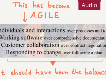 Bringen wir Agilität wieder ins Gleichgewicht!