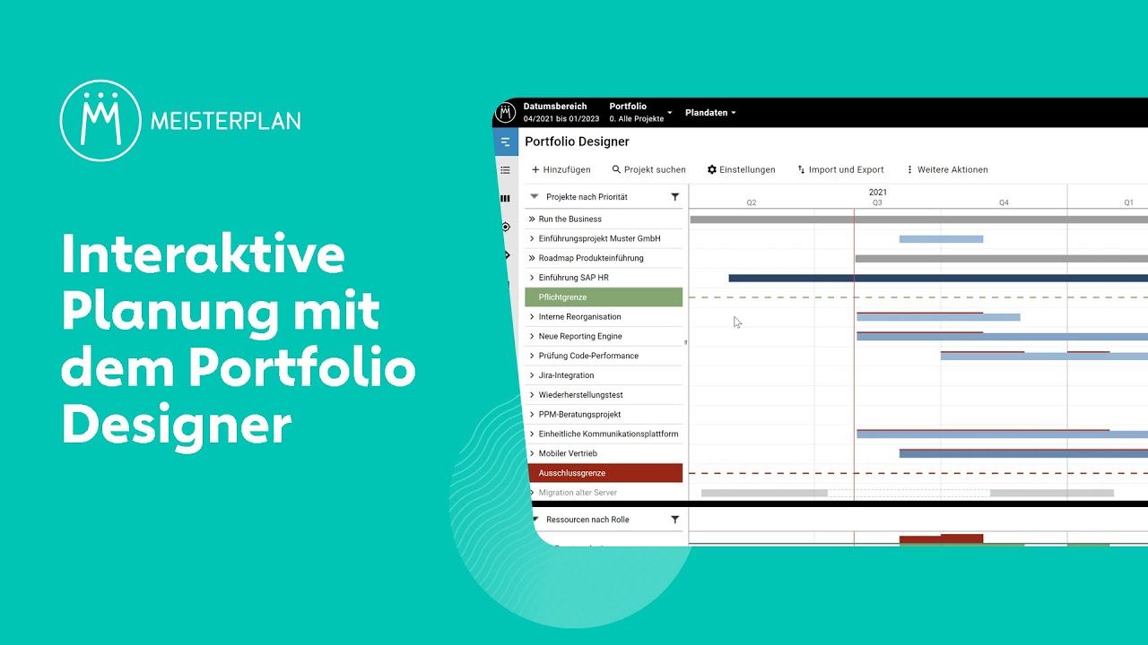 Preview image for the video "Interaktive Planung mit dem Portfolio Designer".