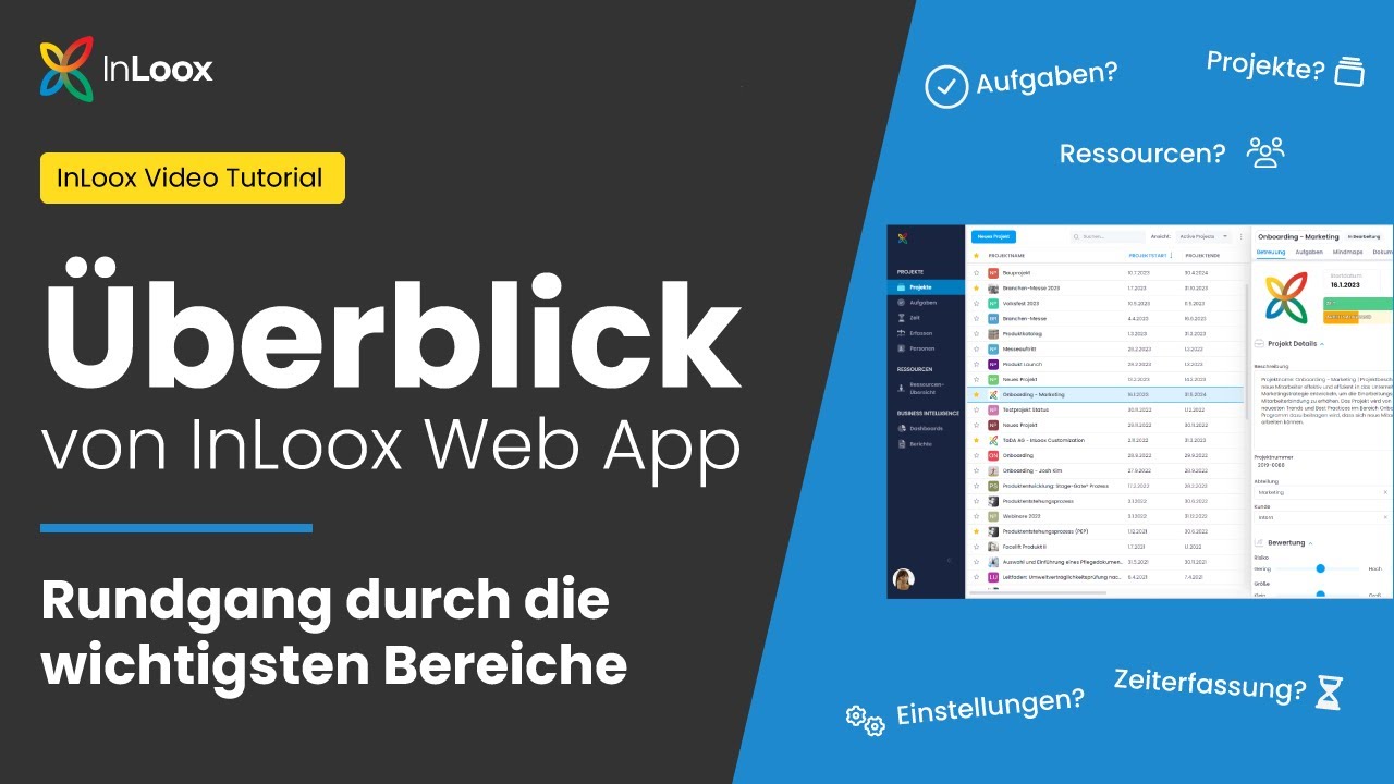 Preview image for the video "InLoox Web App - Überblick".