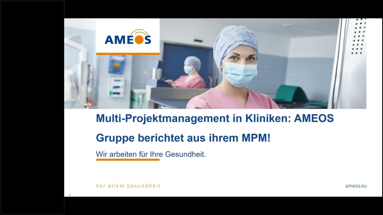 Preview image for the video "Ressourcen- und Portfoliomanagement in Kliniken: AMEOS berichtet aus ihrem Multiprojektmanagement" - Warum Du als Auftraggeber auf einen plausiblen Statusbericht bestehen solltest..