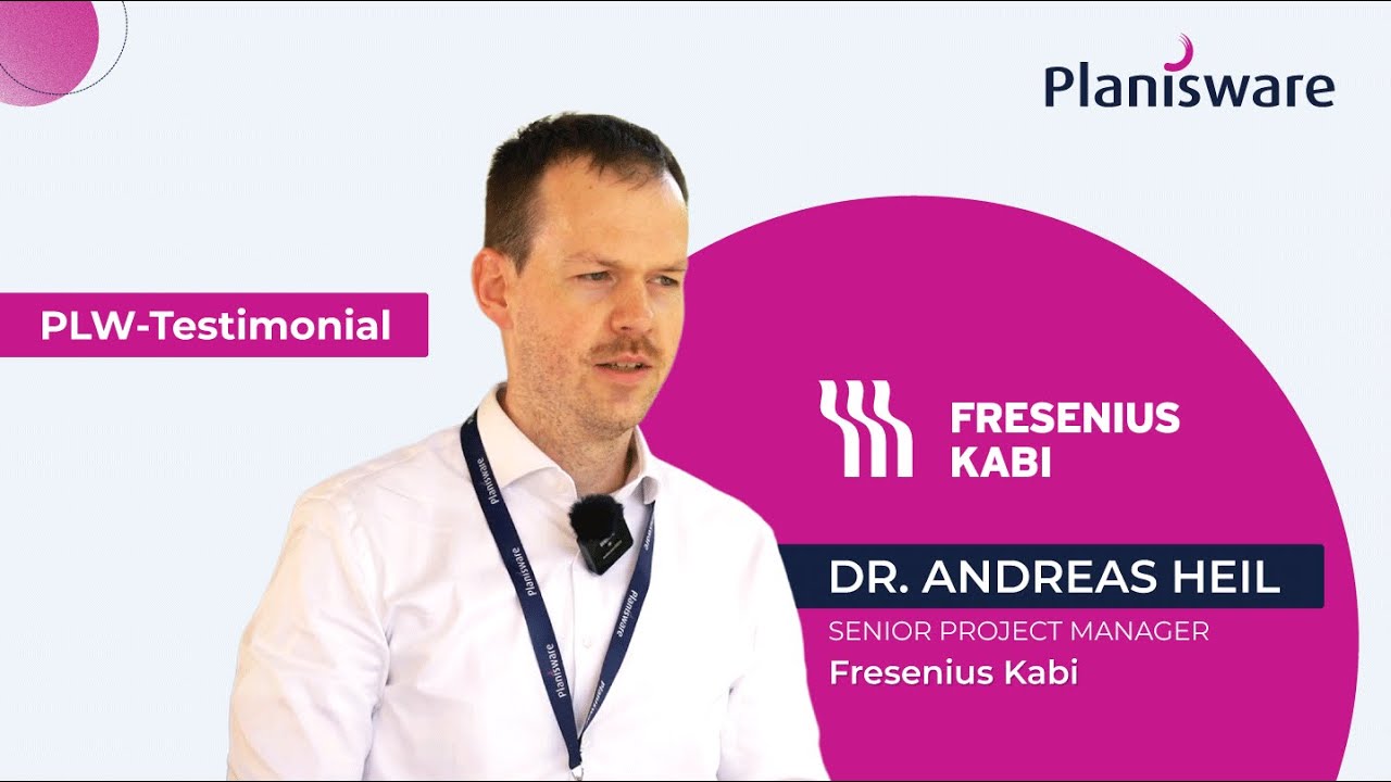 Preview image for the video "Wie Fresenius Kabi mit Planisware Enterprise 1.700 F&amp;E-Projekte steuert".